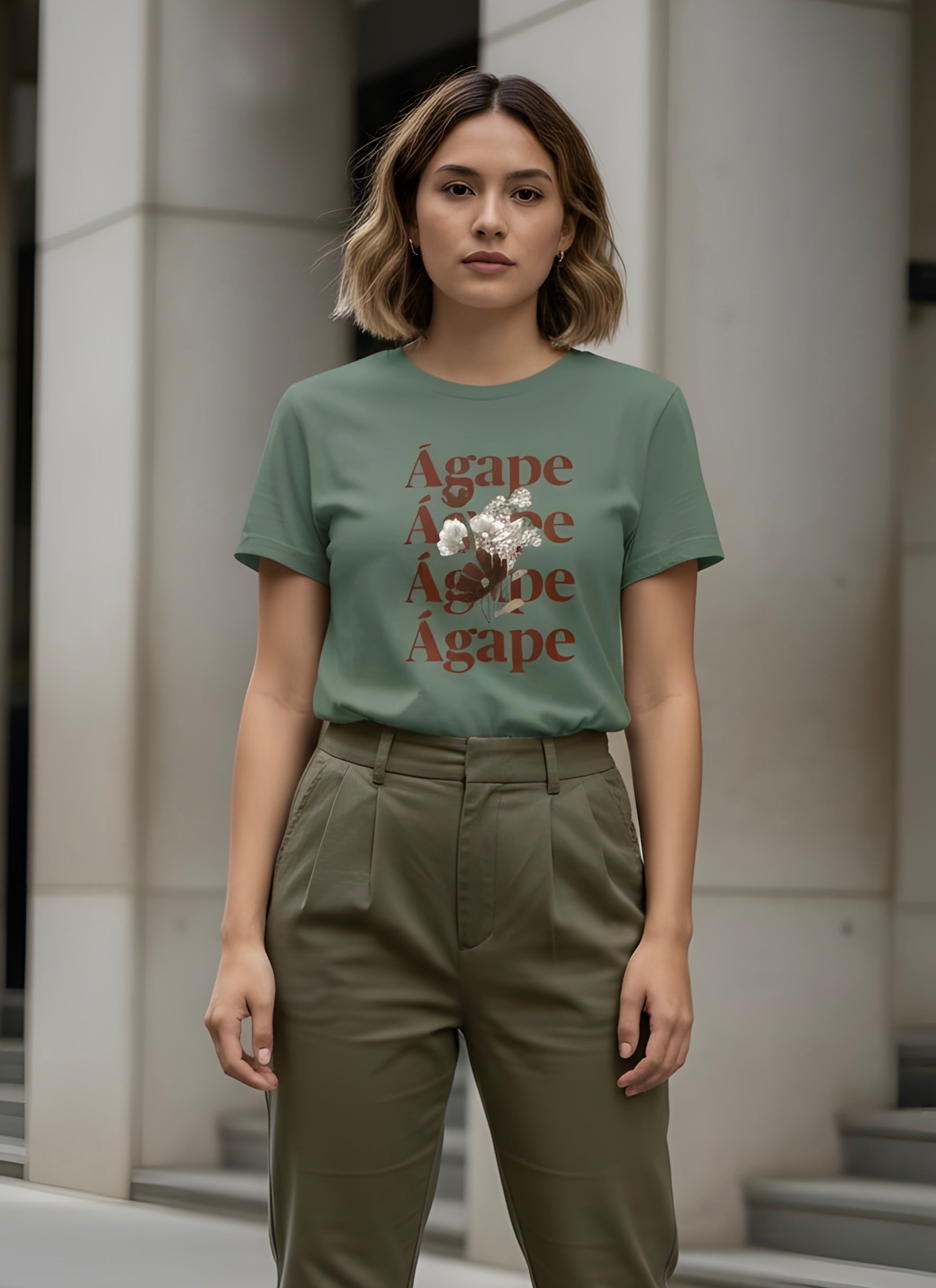 Ágape — Organic Cotton Tee | The Luria