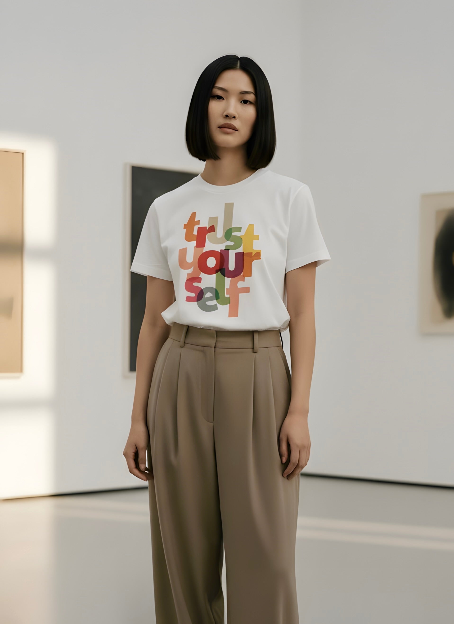 Trust Yourself — Organic Cotton Tee | The Luria