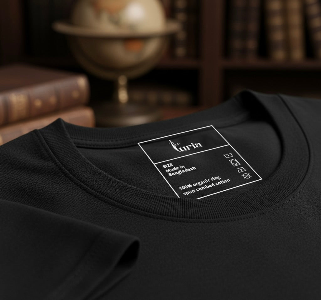 Midnight Cat — Organic Cotton Tee | The Luria