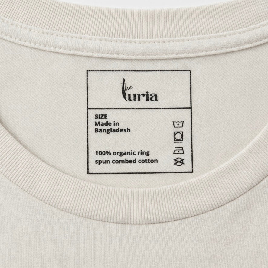 A — Organic Cotton Tee | The Luria