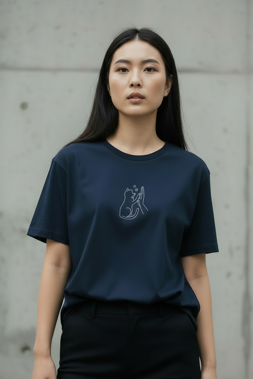 High Five — Organic Cotton Tee | The Luria
