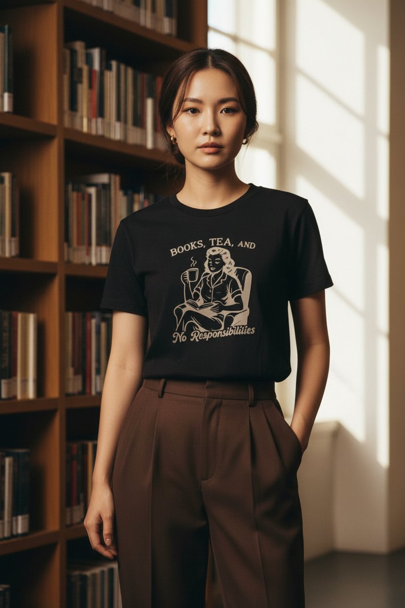 No Responsibilities — Organic Cotton Tee | The Luria