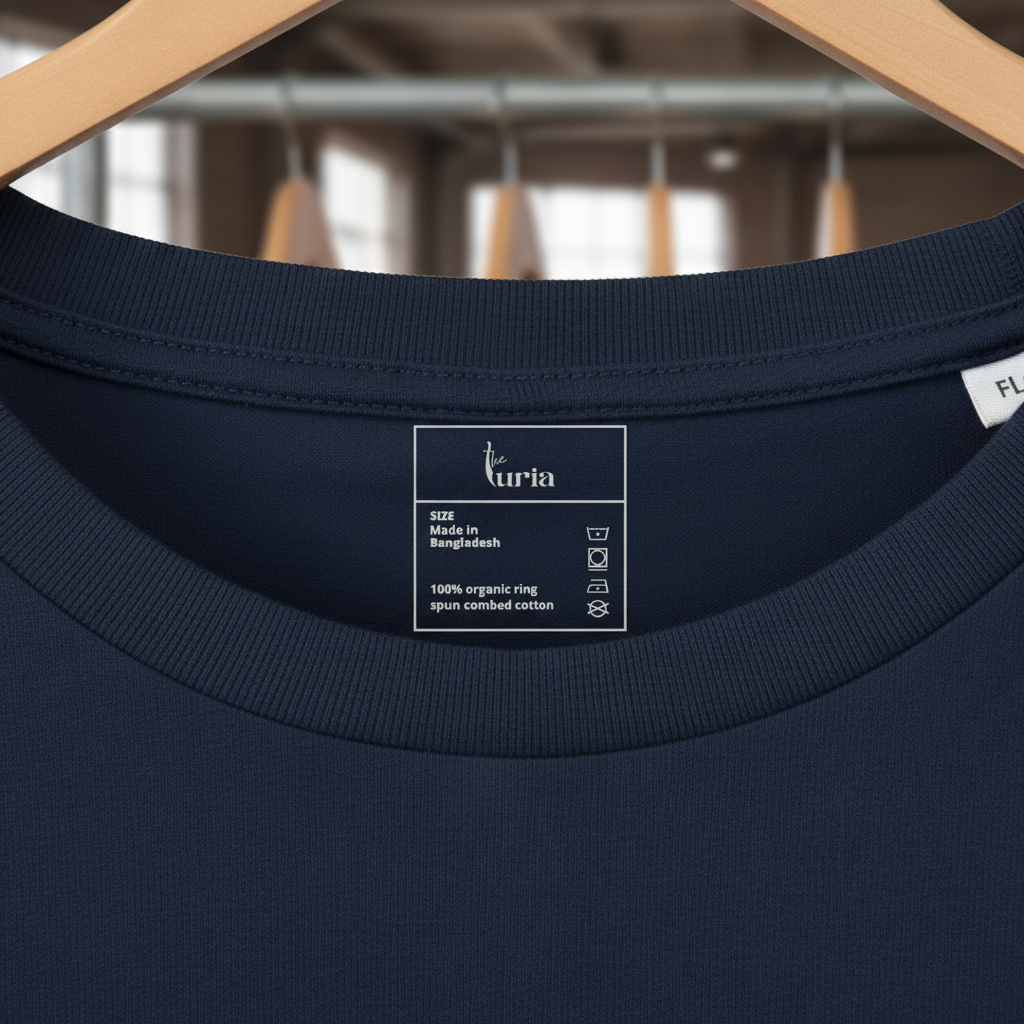 A — Organic Cotton Tee | The Luria