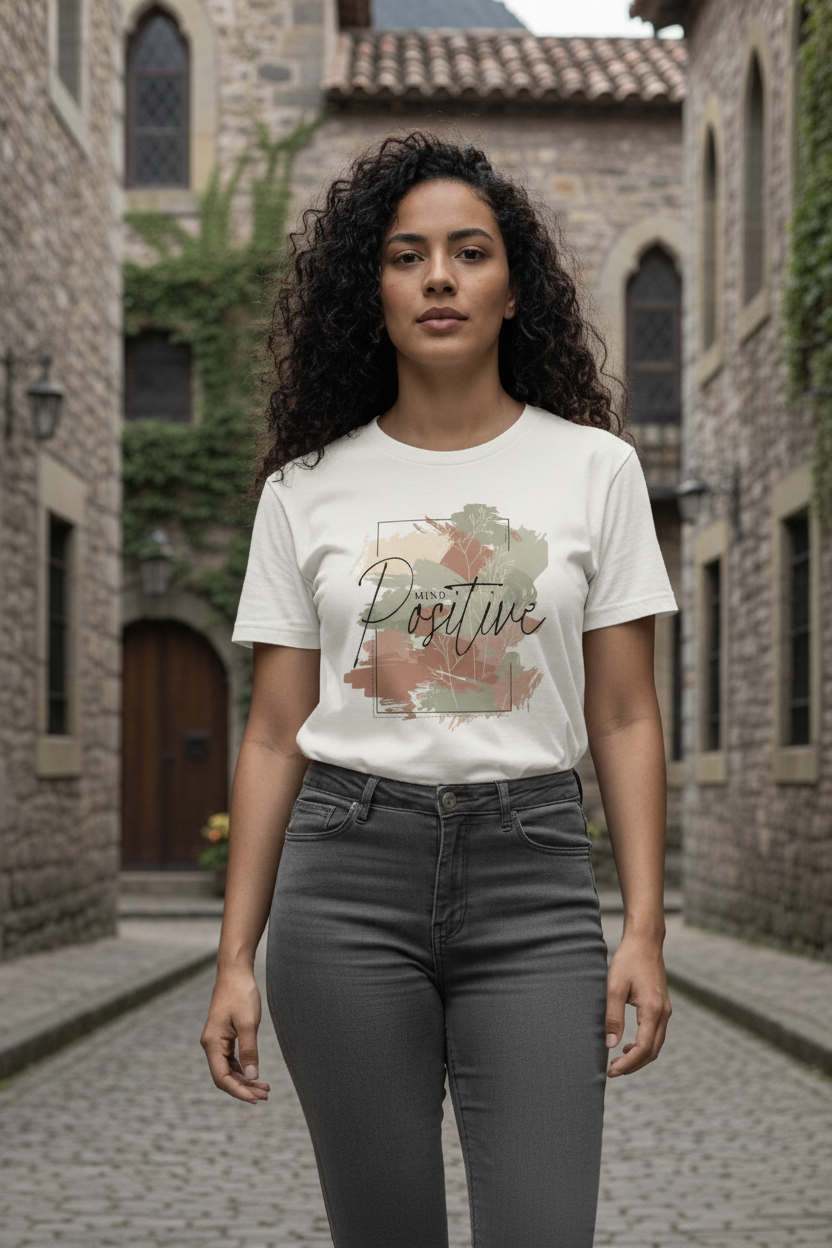 Mind Positive — Organic Cotton Tee | The Luria