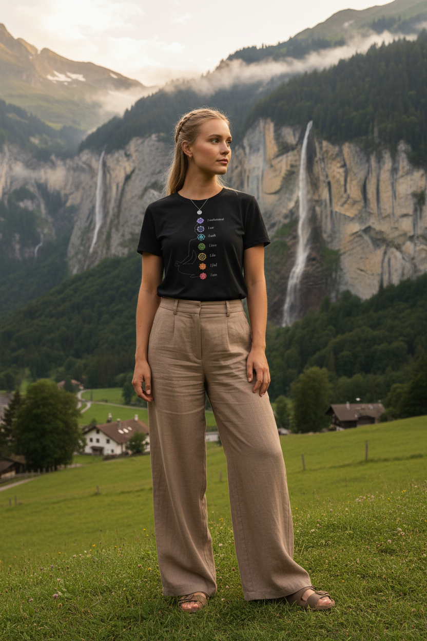 Aligned — Organic Cotton Tee | The Luria