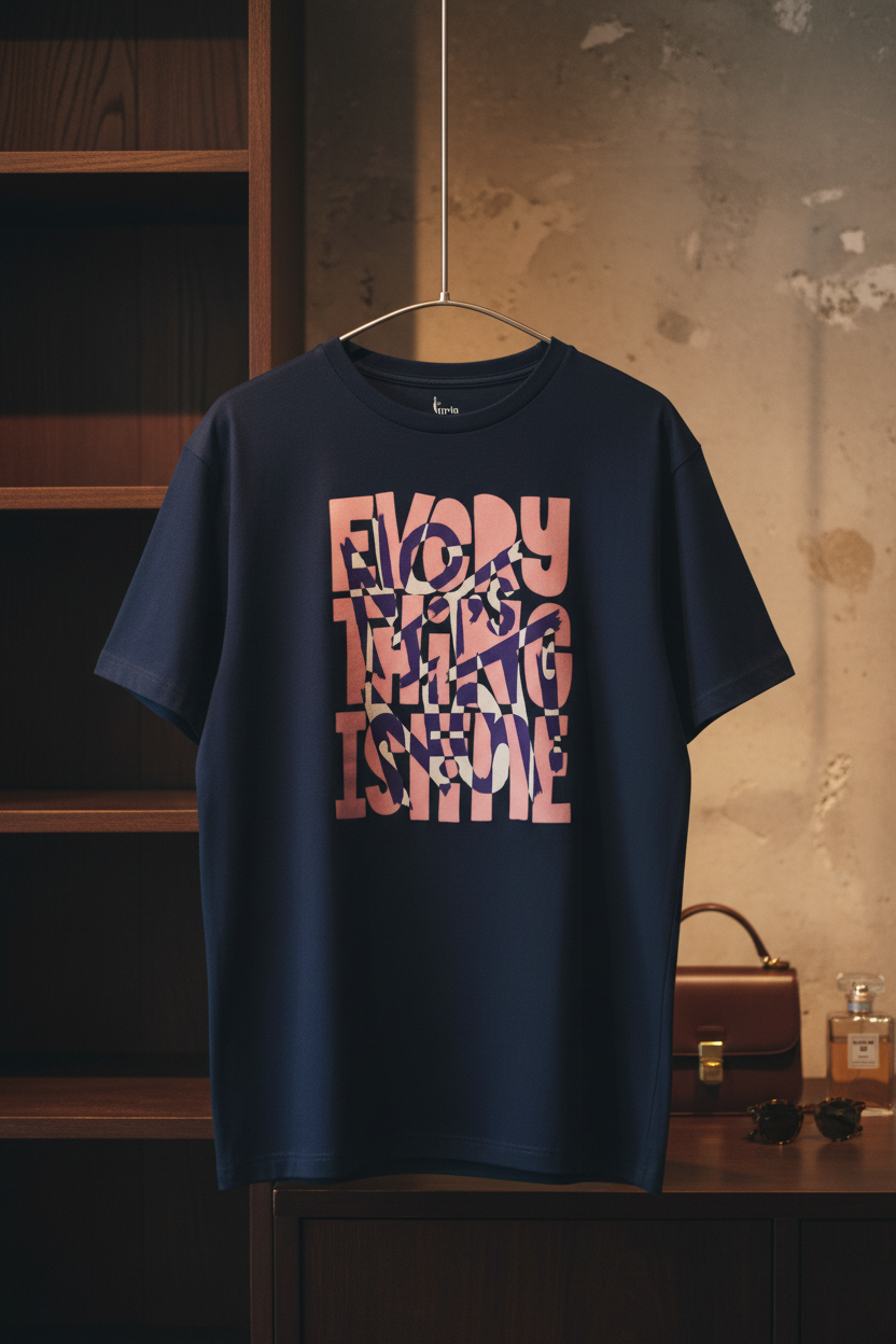 Everything Is Fine — Organic Cotton Tee | The Luria