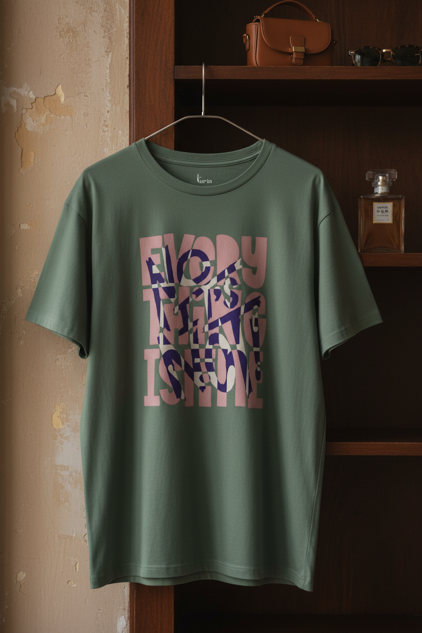 Everything Is Fine — Organic Cotton Tee | The Luria