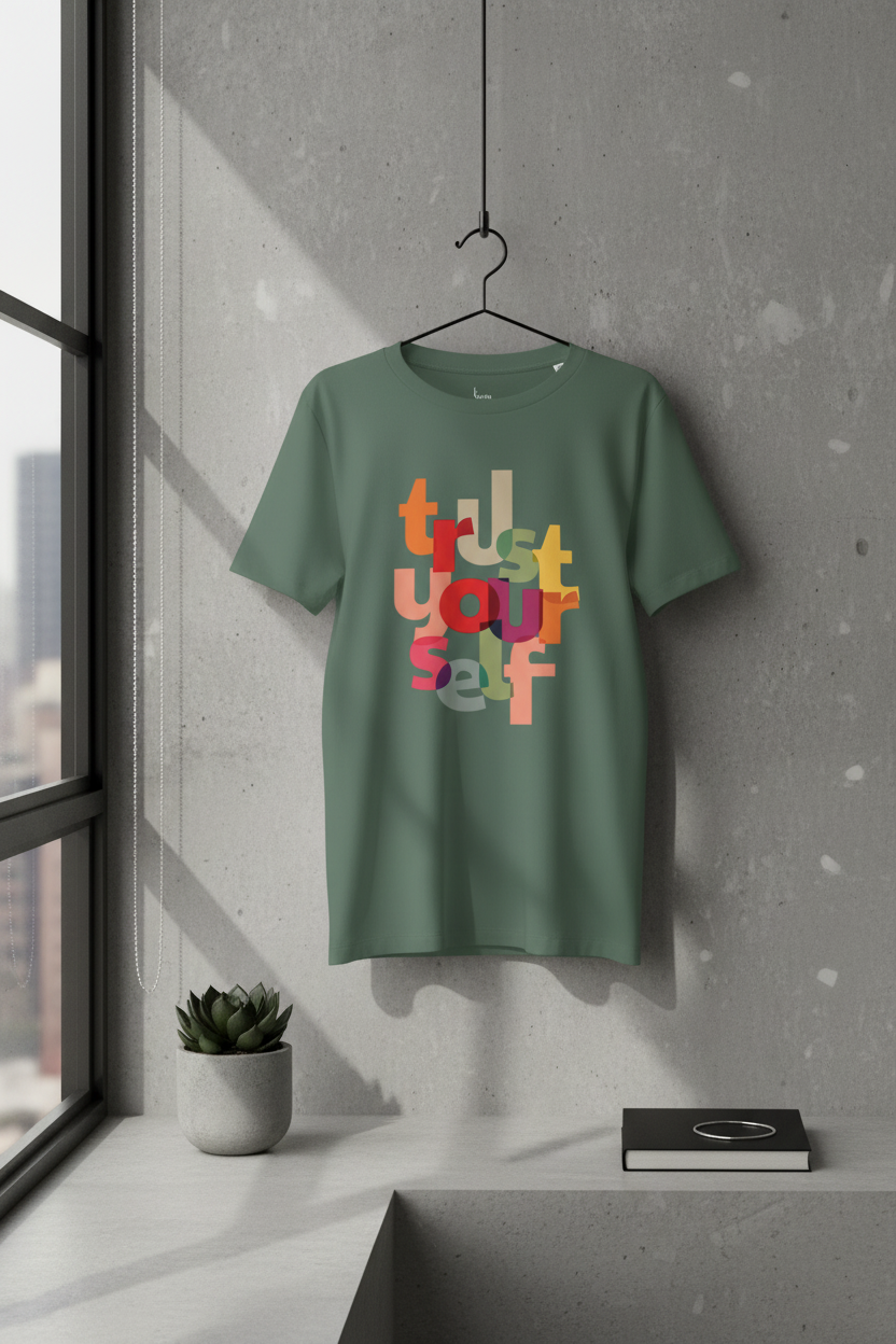 Trust Yourself — Organic Cotton Tee | The Luria