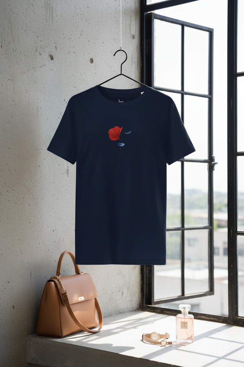 Poppy Soul — Organic Cotton Tee | The Luria