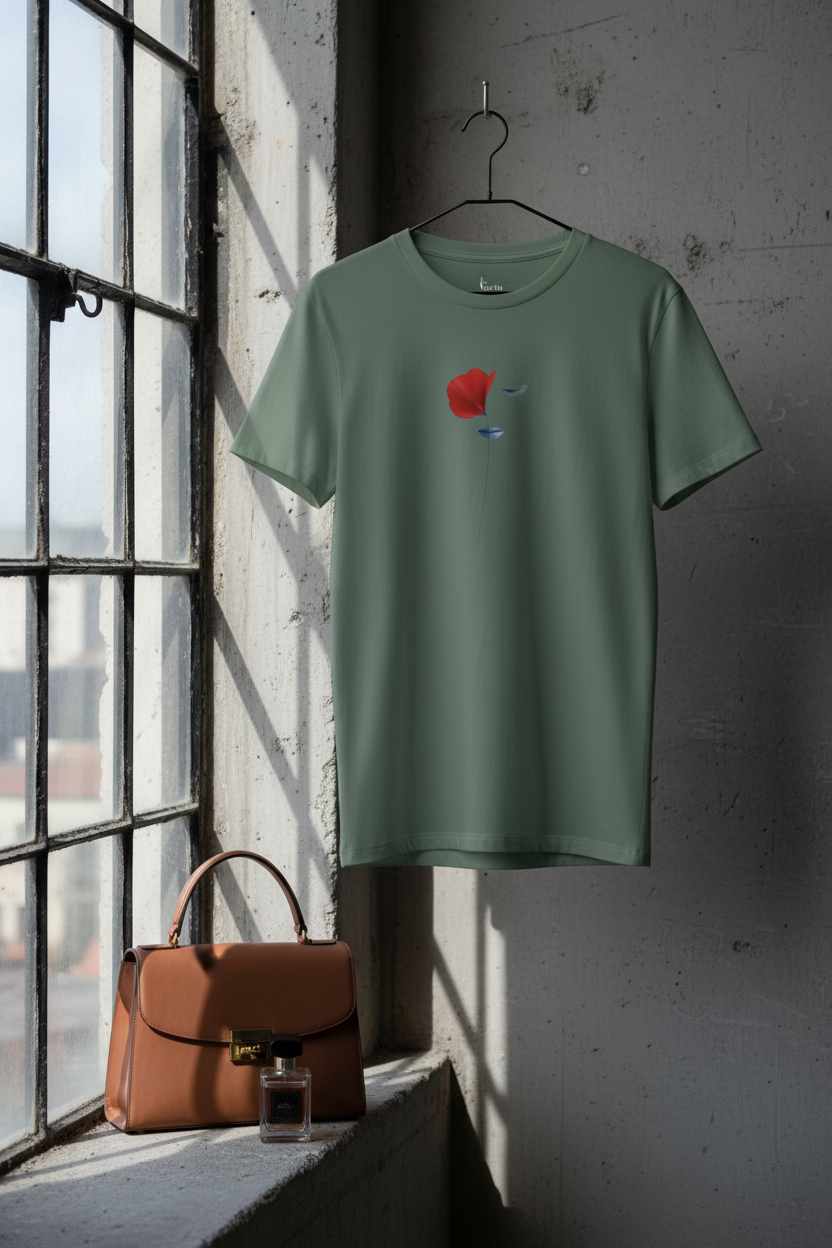 Poppy Soul — Organic Cotton Tee | The Luria