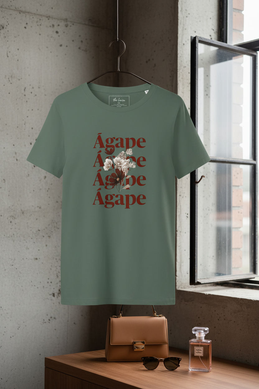 Ágape — Organic Cotton Tee | The Luria