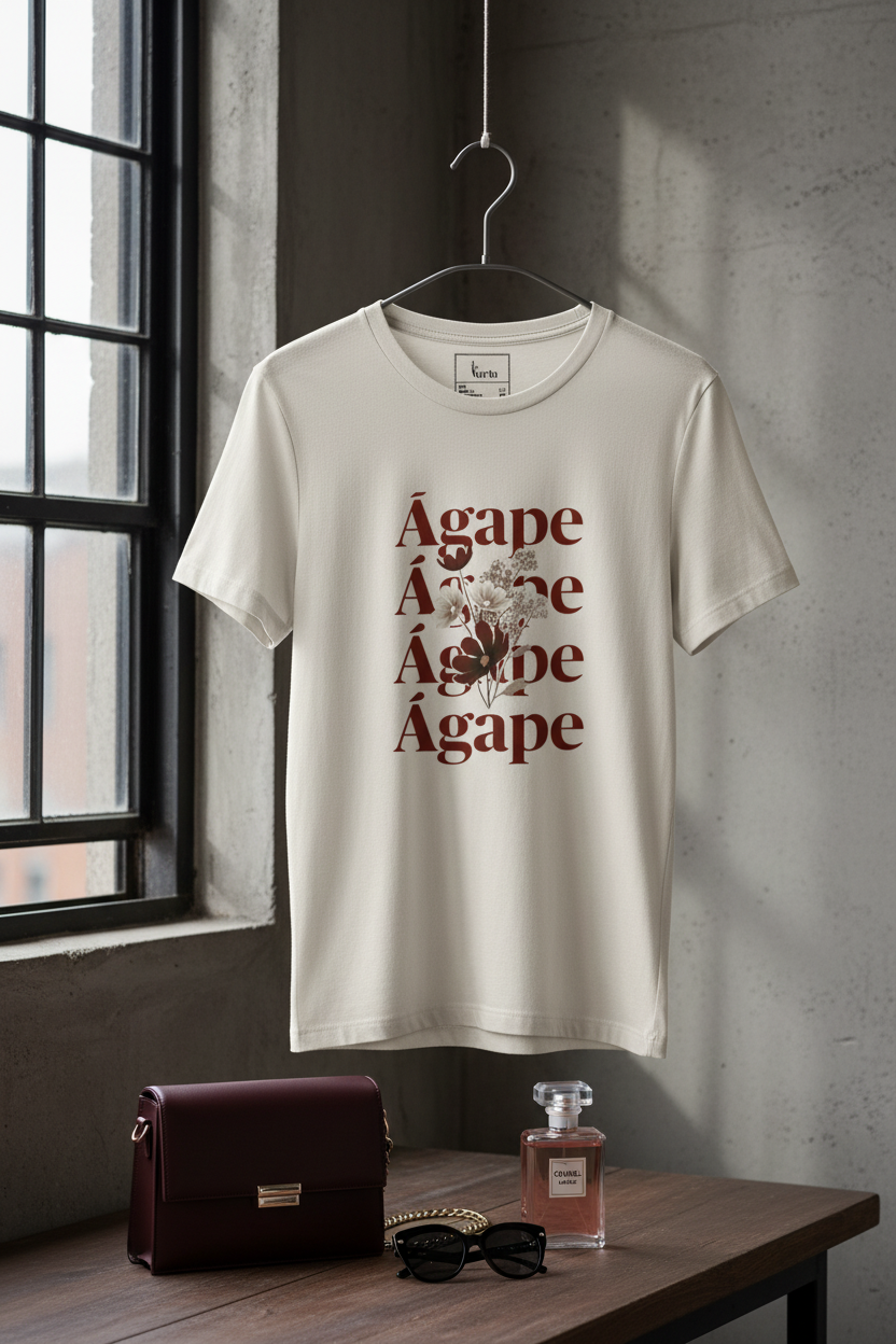 Ágape — Organic Cotton Tee | The Luria