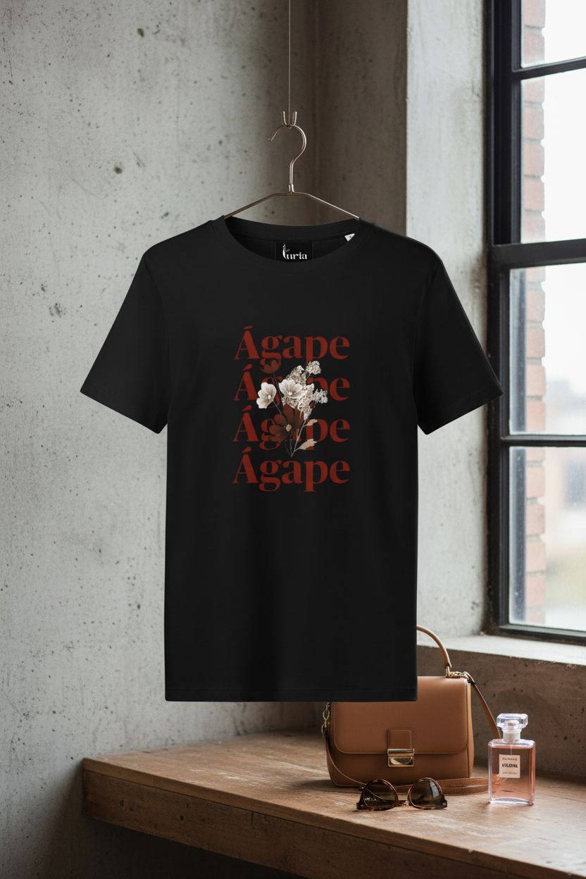 Ágape — Organic Cotton Tee | The Luria