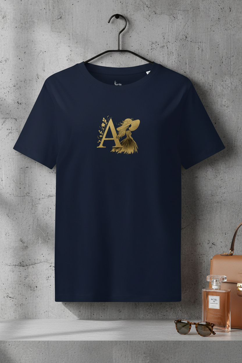 A — Organic Cotton Tee | The Luria