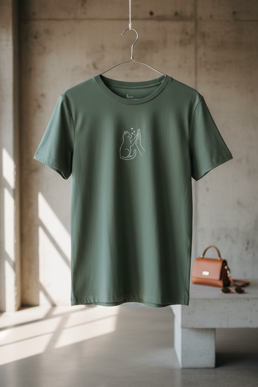 High Five — Organic Cotton Tee | The Luria