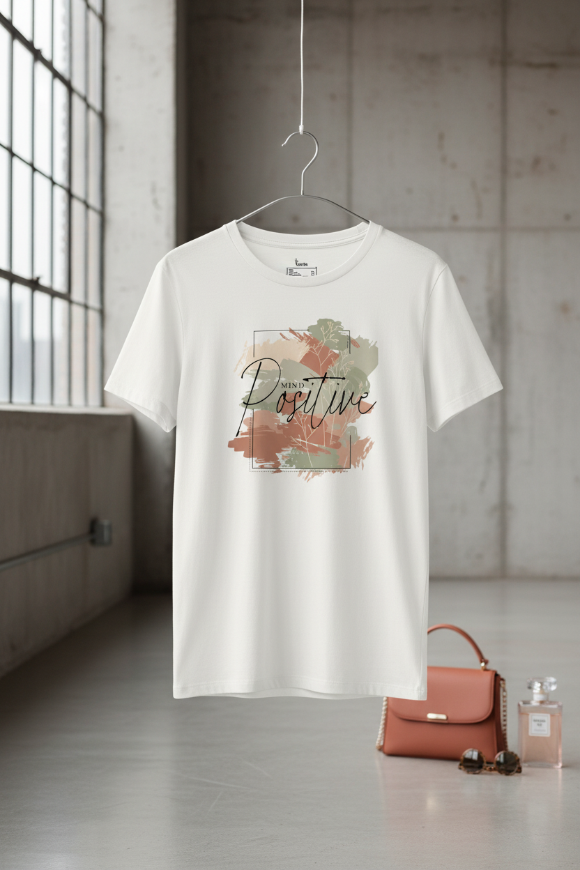 Mind Positive — Organic Cotton Tee | The Luria