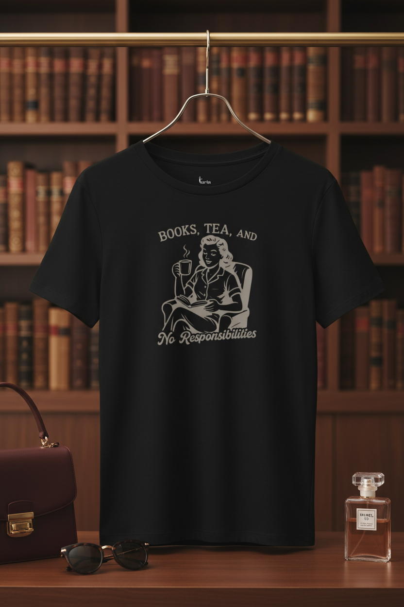 No Responsibilities — Organic Cotton Tee | The Luria