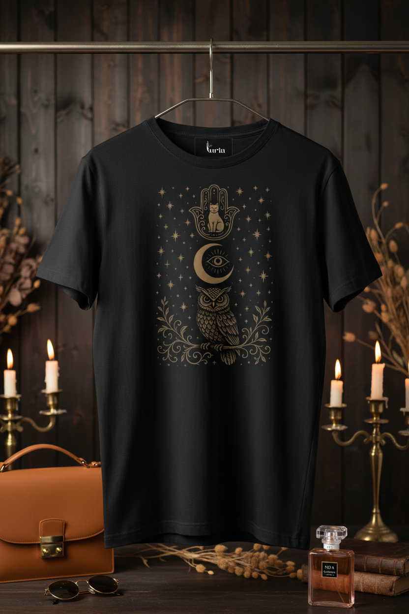 Night Guardians — Organic Cotton Tee | The Luria