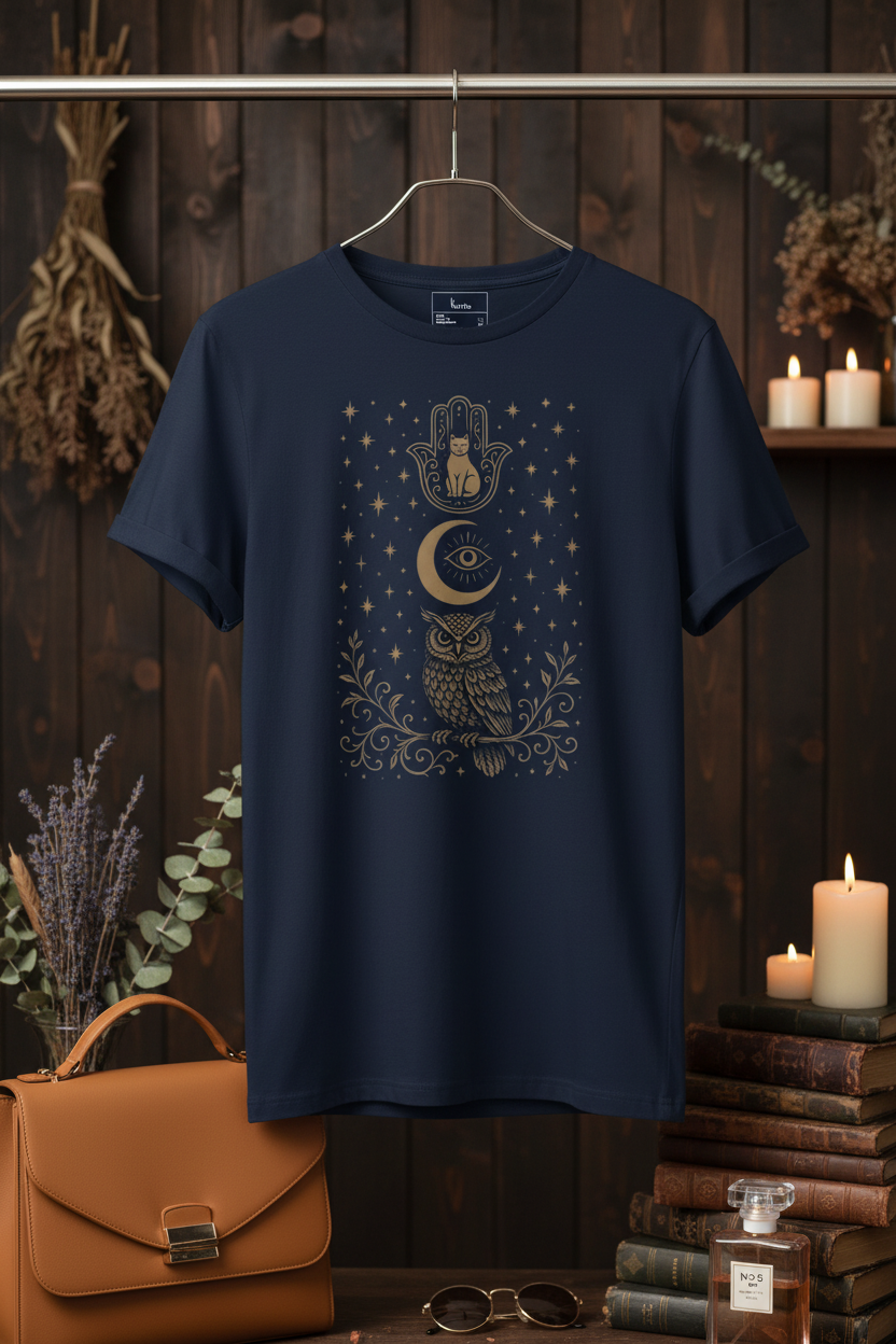 Night Guardians — Organic Cotton Tee | The Luria