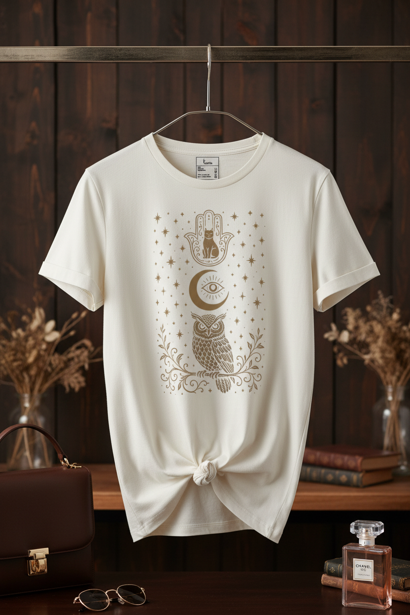 Night Guardians — Organic Cotton Tee | The Luria