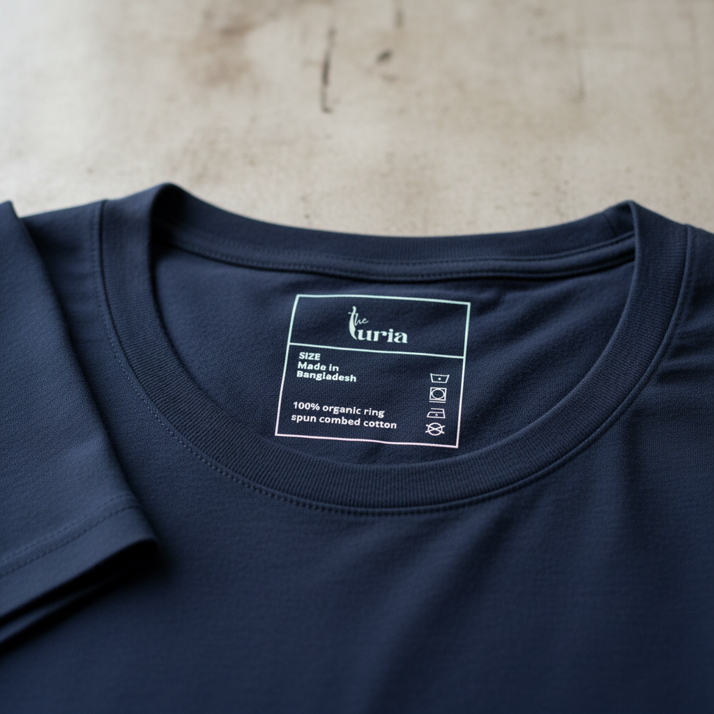 Midnight Cat — Organic Cotton Tee | The Luria
