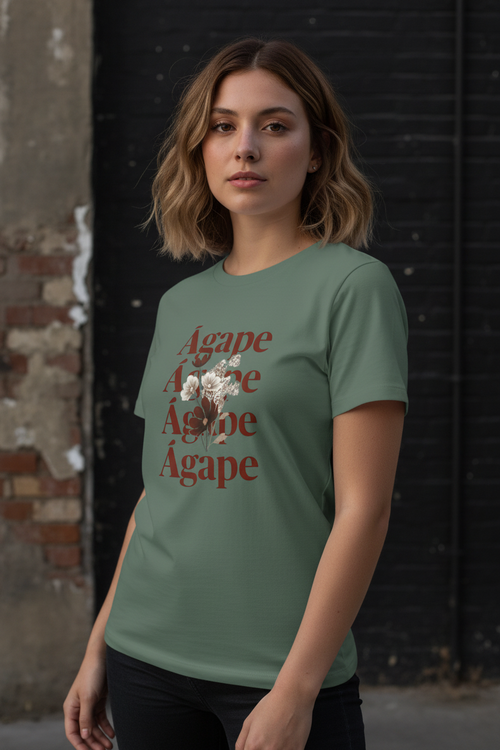 Ágape — Organic Cotton Tee | The Luria