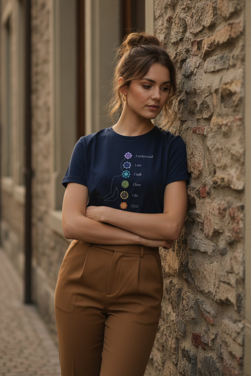 Aligned — Organic Cotton Tee | The Luria