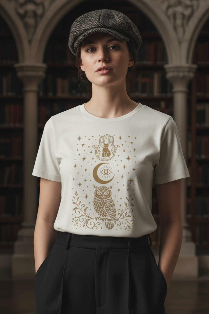 Night Guardians — Organic Cotton Tee | The Luria