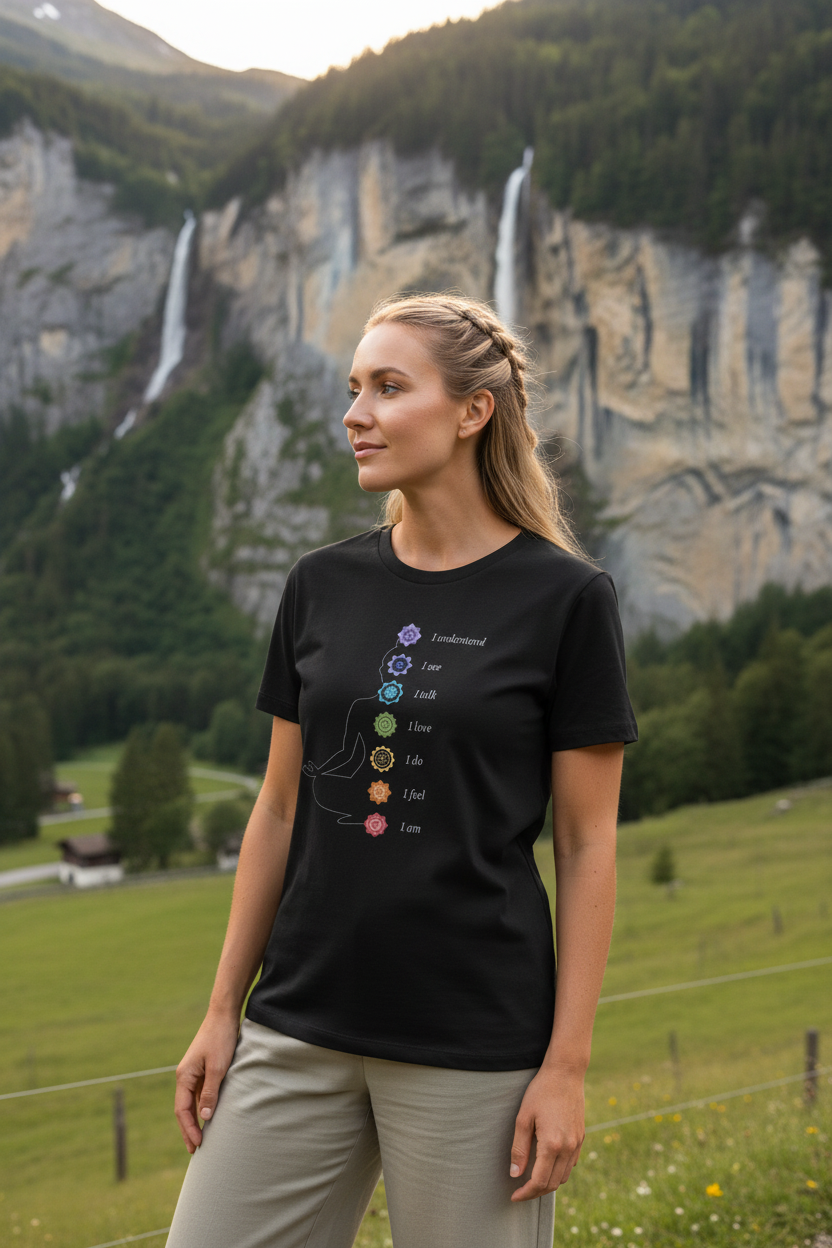 Aligned — Organic Cotton Tee | The Luria
