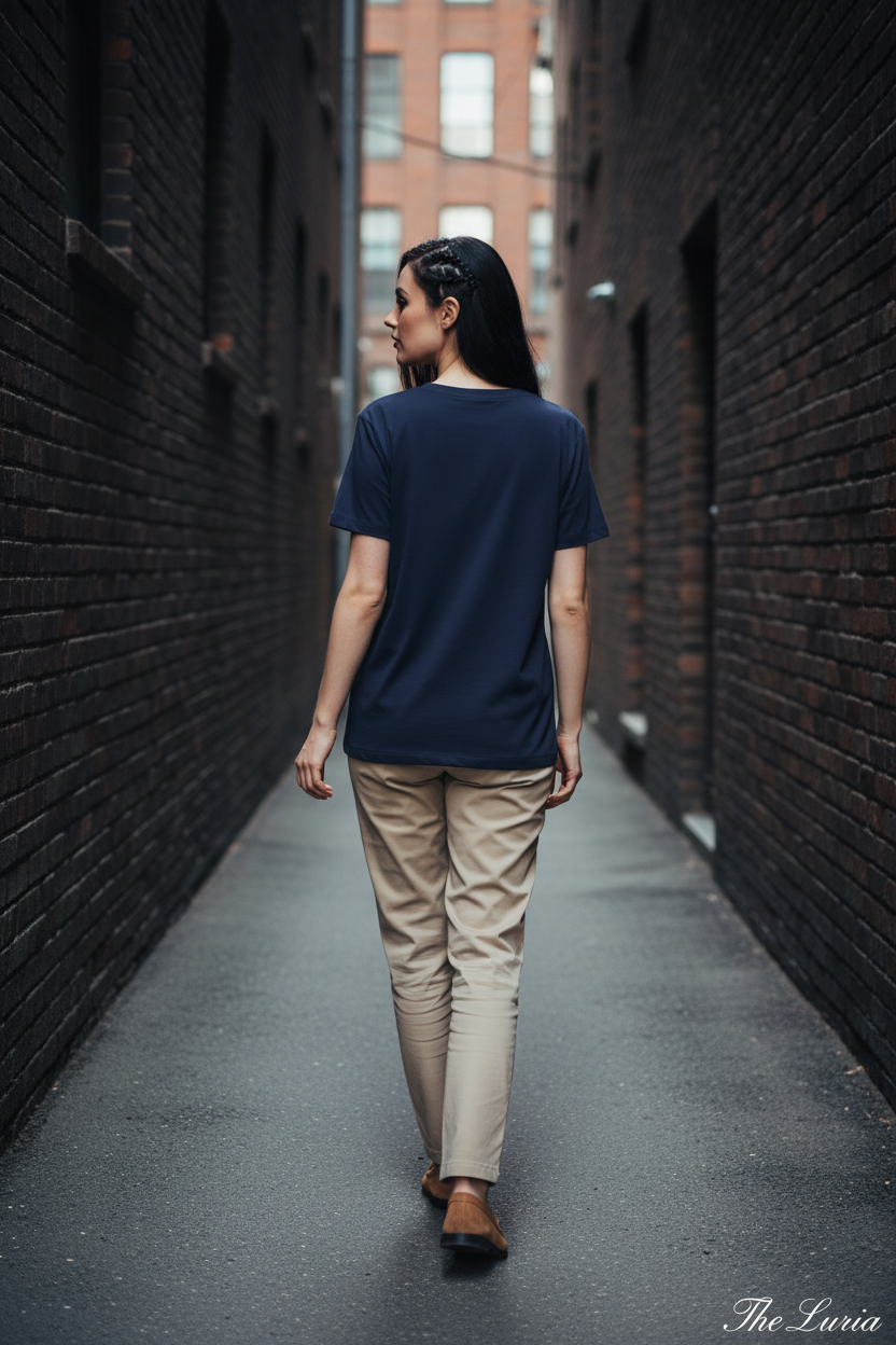 Midnight Cat — Organic Cotton Tee | The Luria