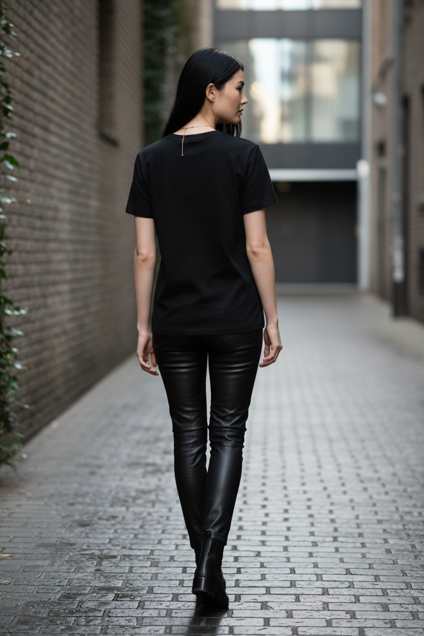 A — Organic Cotton Tee | The Luria