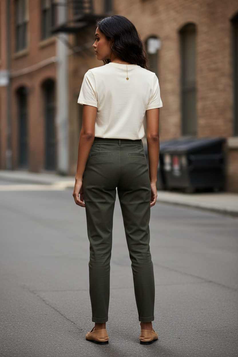 A — Organic Cotton Tee | The Luria