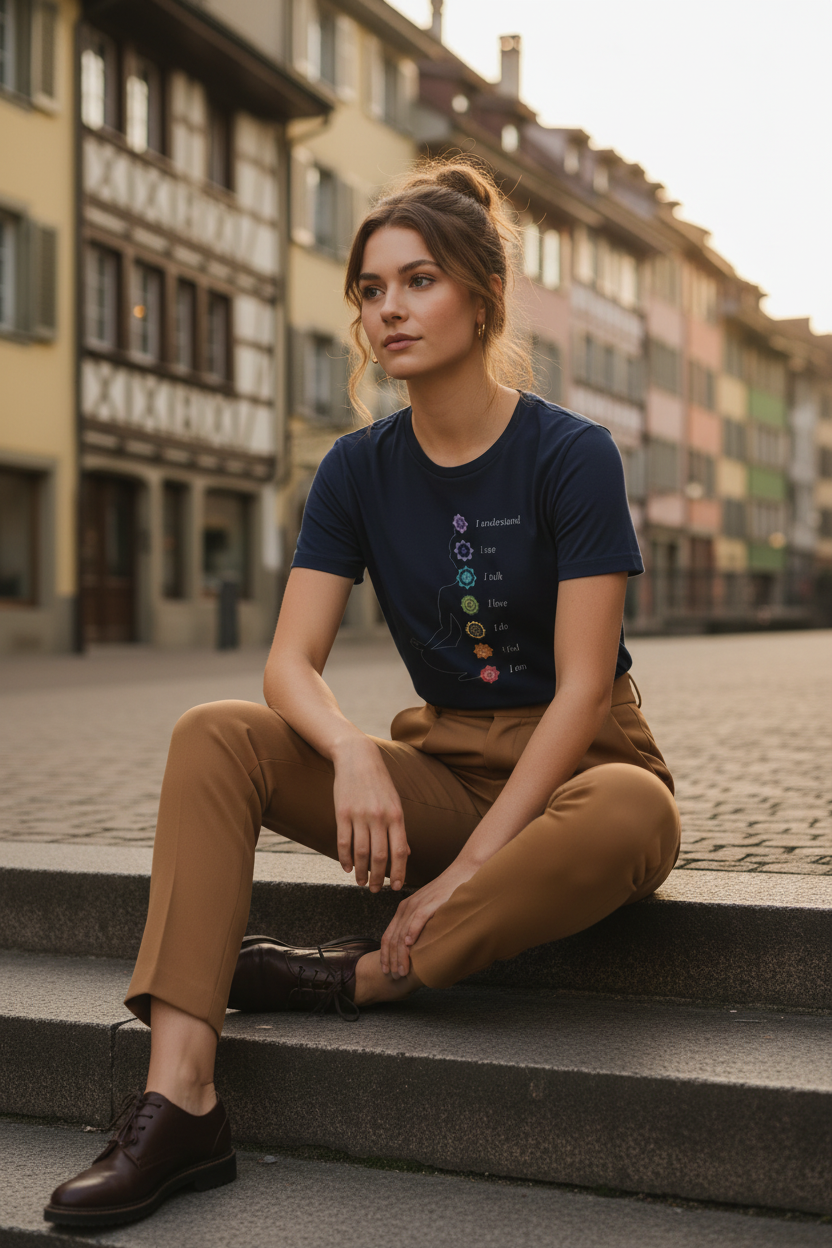 Aligned — Organic Cotton Tee | The Luria