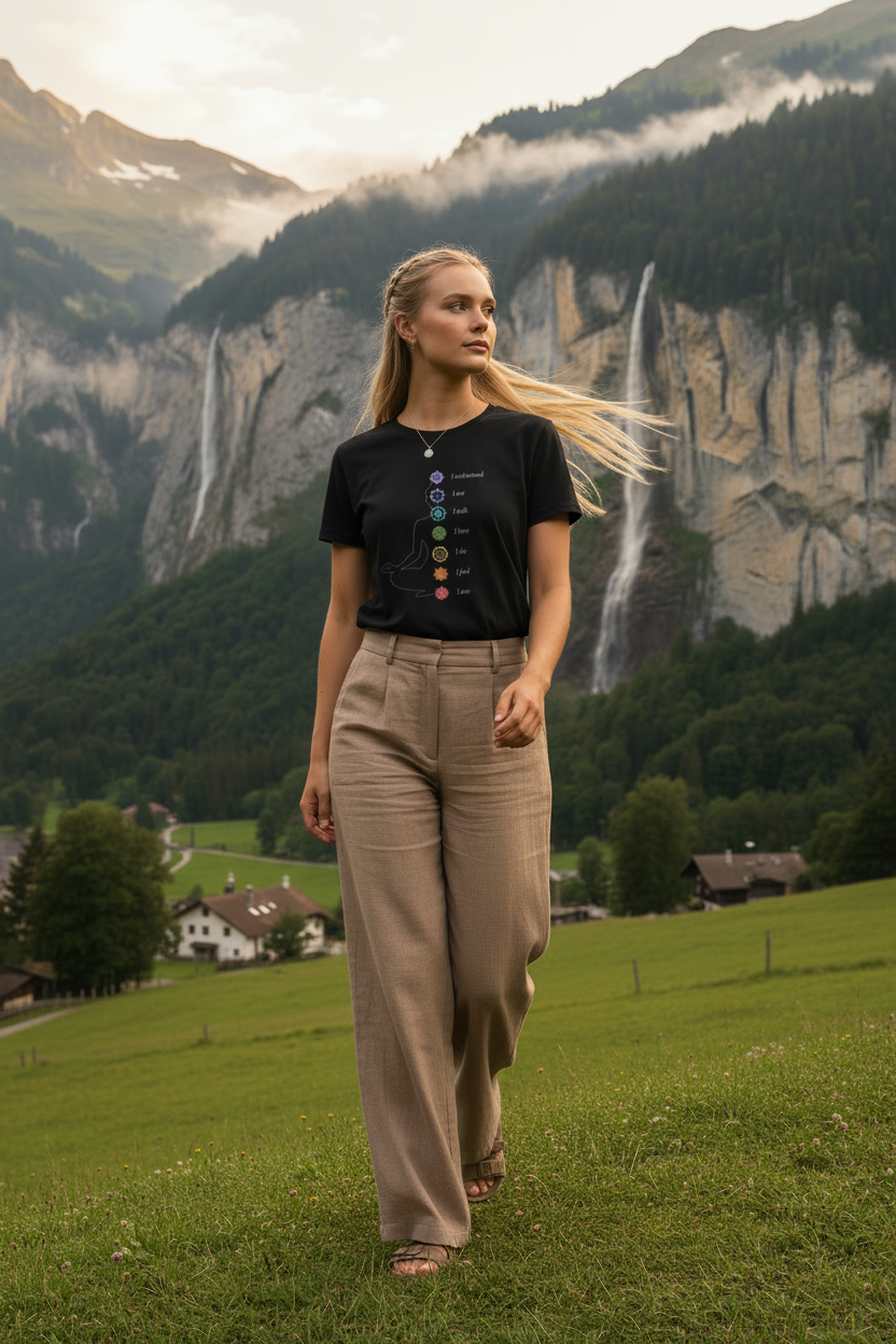 Aligned — Organic Cotton Tee | The Luria