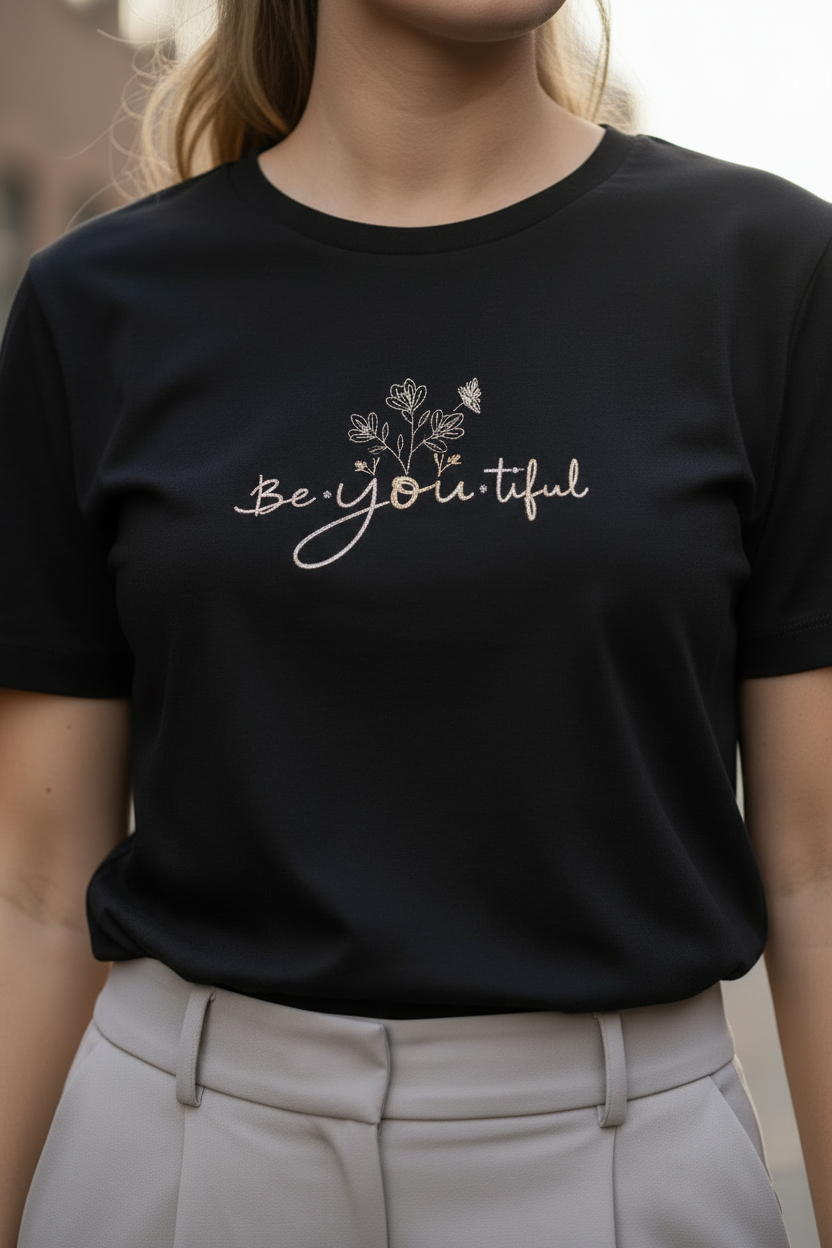 Be·YOU·tiful — Organic Cotton Tee | The Luria