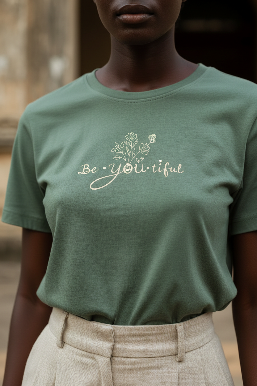 Be·YOU·tiful — Organic Cotton Tee | The Luria