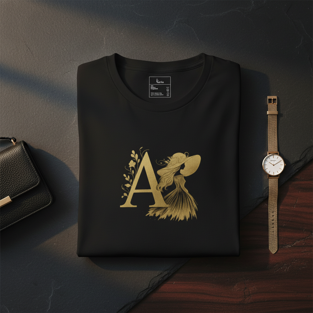 A — Organic Cotton Tee | The Luria