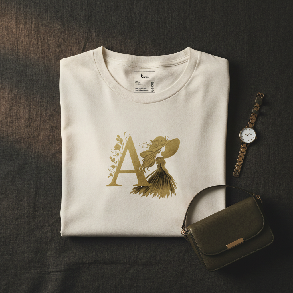 A — Organic Cotton Tee | The Luria