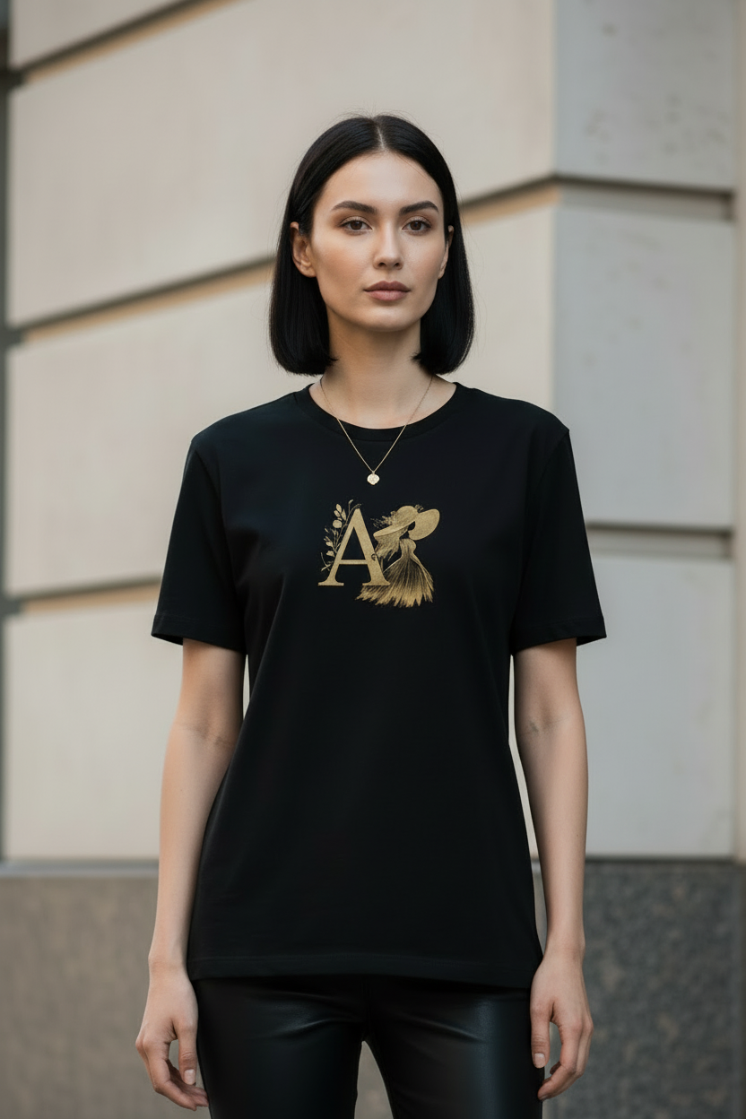 A — Organic Cotton Tee | The Luria